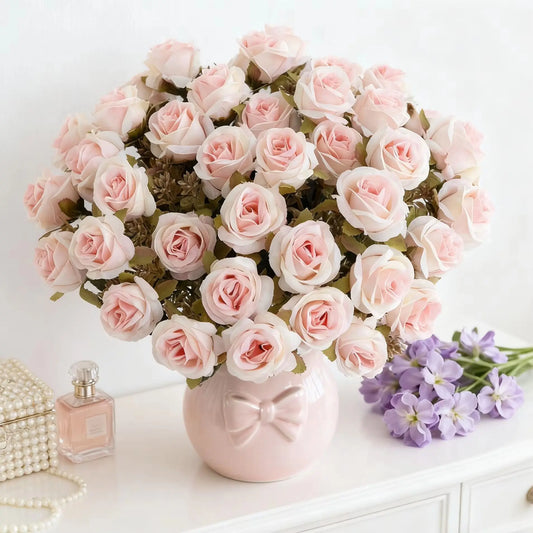 Silk Rose Artificial Flowers – Wedding, Home & Garden Décor Artificial Silk Roses Peaceful Pleasures Health and Wellness