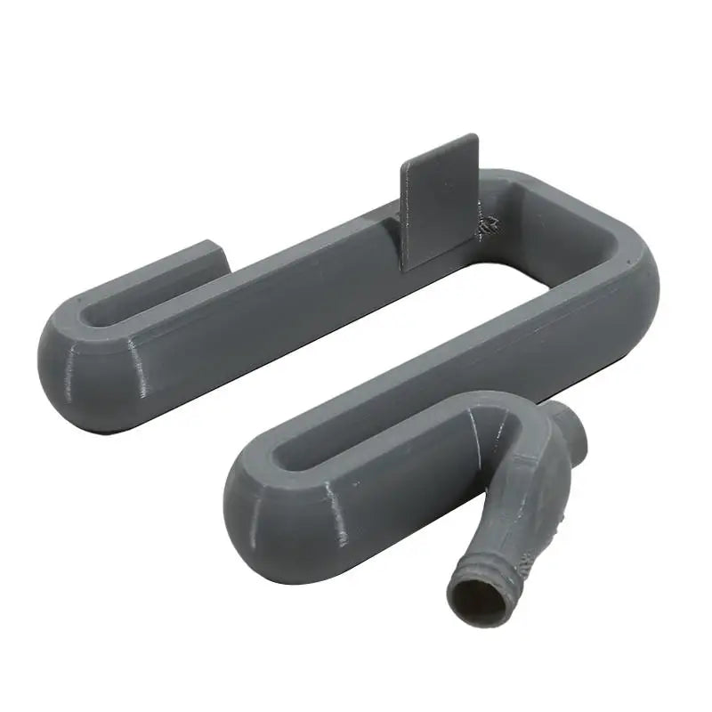 Automatic Siphon Hose for Water Transfer No Drill Overflow Pipe to Drain Rain Barrel Pool Fast Self-Starting Drain Fill Tool Peaceful Pleasures Health and Wellness Grey