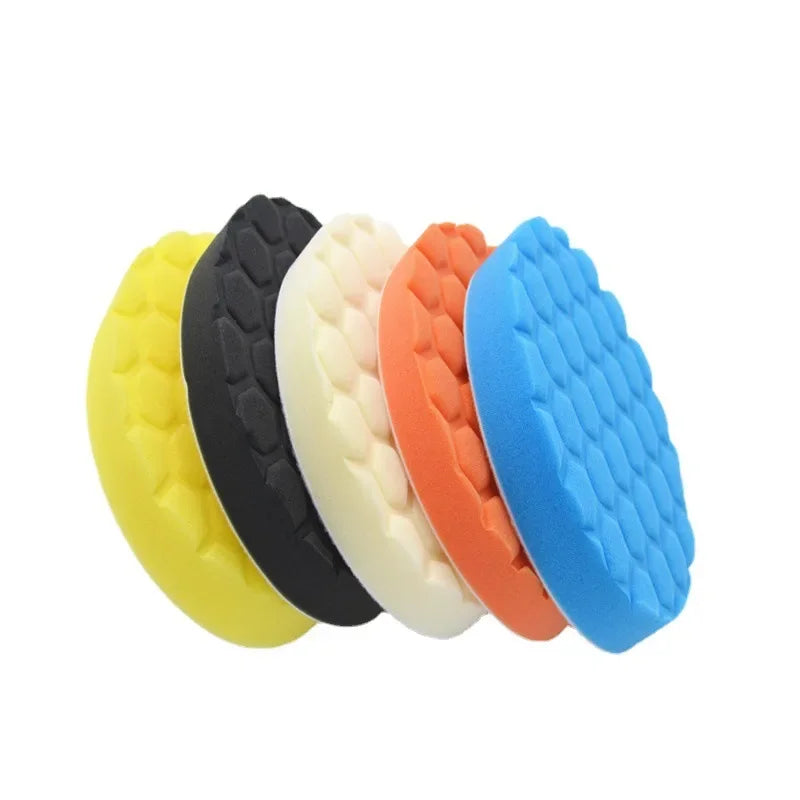 Car Polishing Pad Kit 3" 5" 7" – Foam Buffing & Wax Pads Peaceful Pleasures Health and Wellness