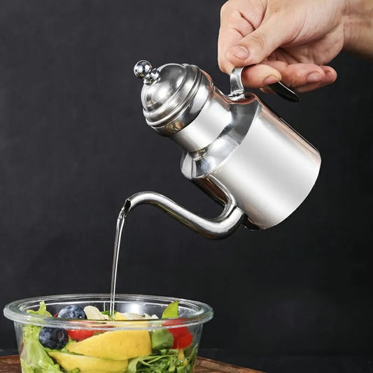 Stainless Steel Oil & Vinegar Dispenser Bottle 310ml/500ml Oil & Vinegar Dispenser Oasis Select