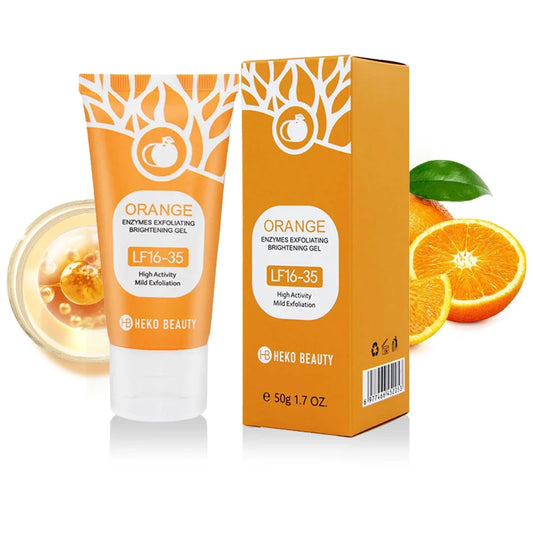 Orange Enzyme Exfoliating Gel – Face & Body Peeling Scrub Exfoliating Peeling Gel Oasis Select