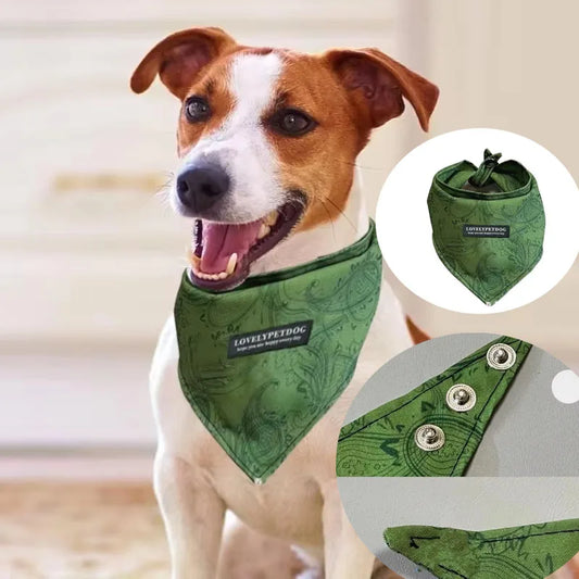 Adjustable Dog & Cat Triangle Bandana Scarf – 1/3/5 Pack Pet Bandana Scarf Peaceful Pleasures Health and Wellness