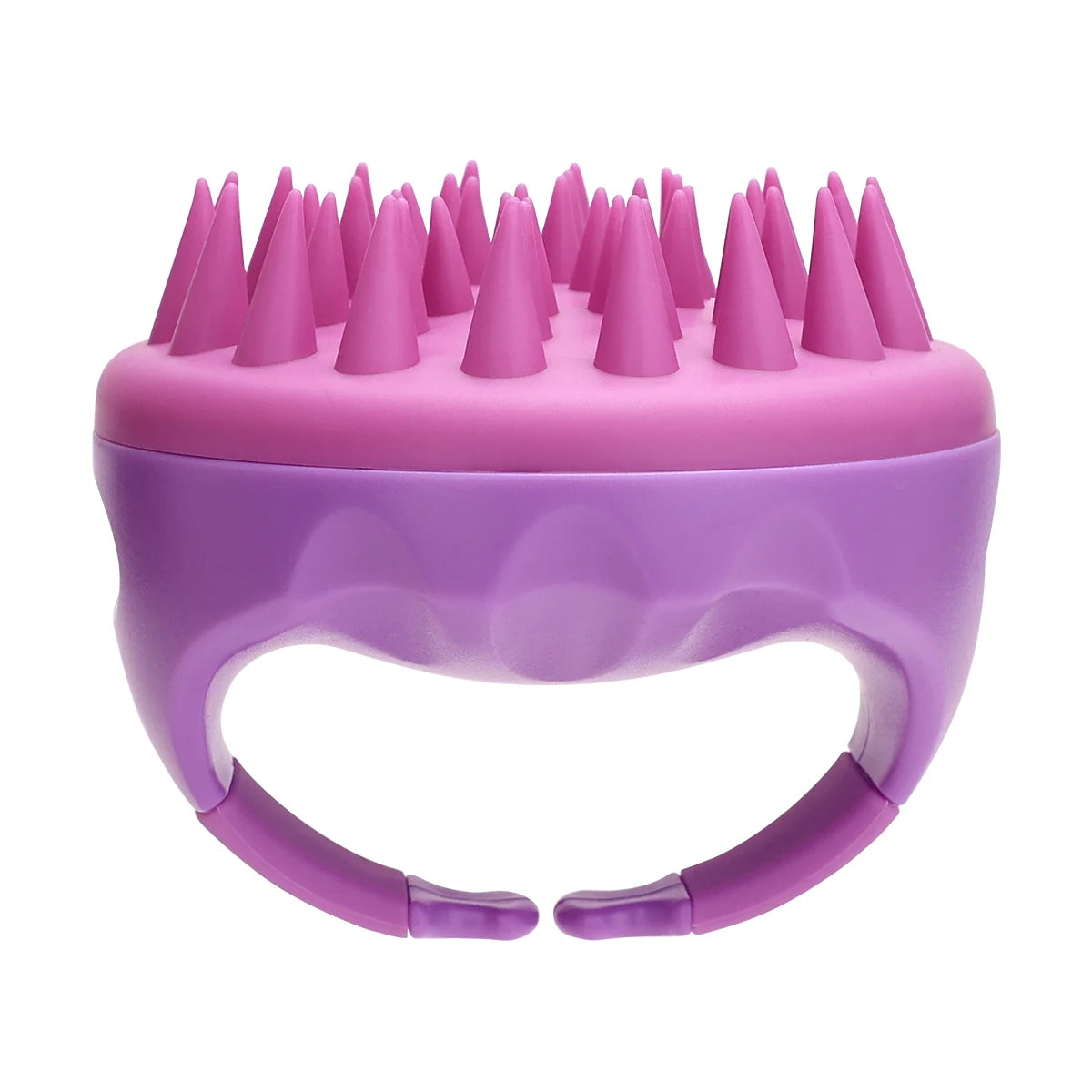 Silicone Scalp Massager Deep Cleansing Shampoo Brush For Itchy Scalp, Professional Hair Care Essential Oil Shampoo Comb Tool Peaceful Pleasures Health and Wellness D