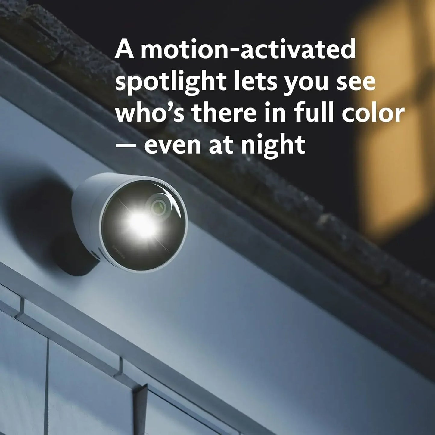 Wireless Outdoor Security Camera, 1080p HD, Motion Detection, Night Vision Peaceful Pleasures Health and Wellness