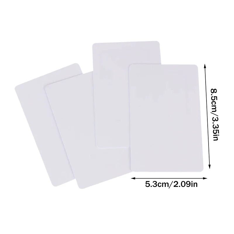 10-Pack Rewritable 125KHz RFID Blank Cards T5577 EM4305 PVC