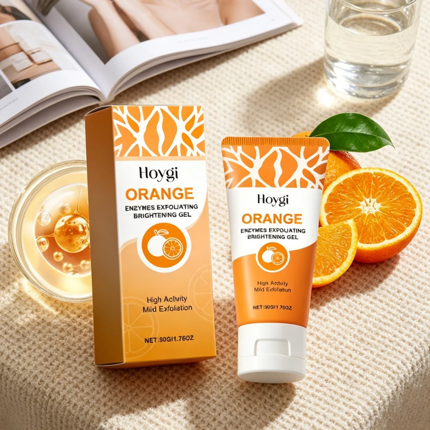 Hoygi Enzyme Exfoliating Brightening Gel – Orange Oil Control