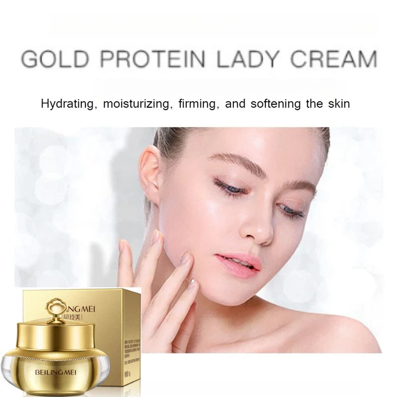 Golden Protein Lady Cream – Brightening & Moisturizing Face Cream