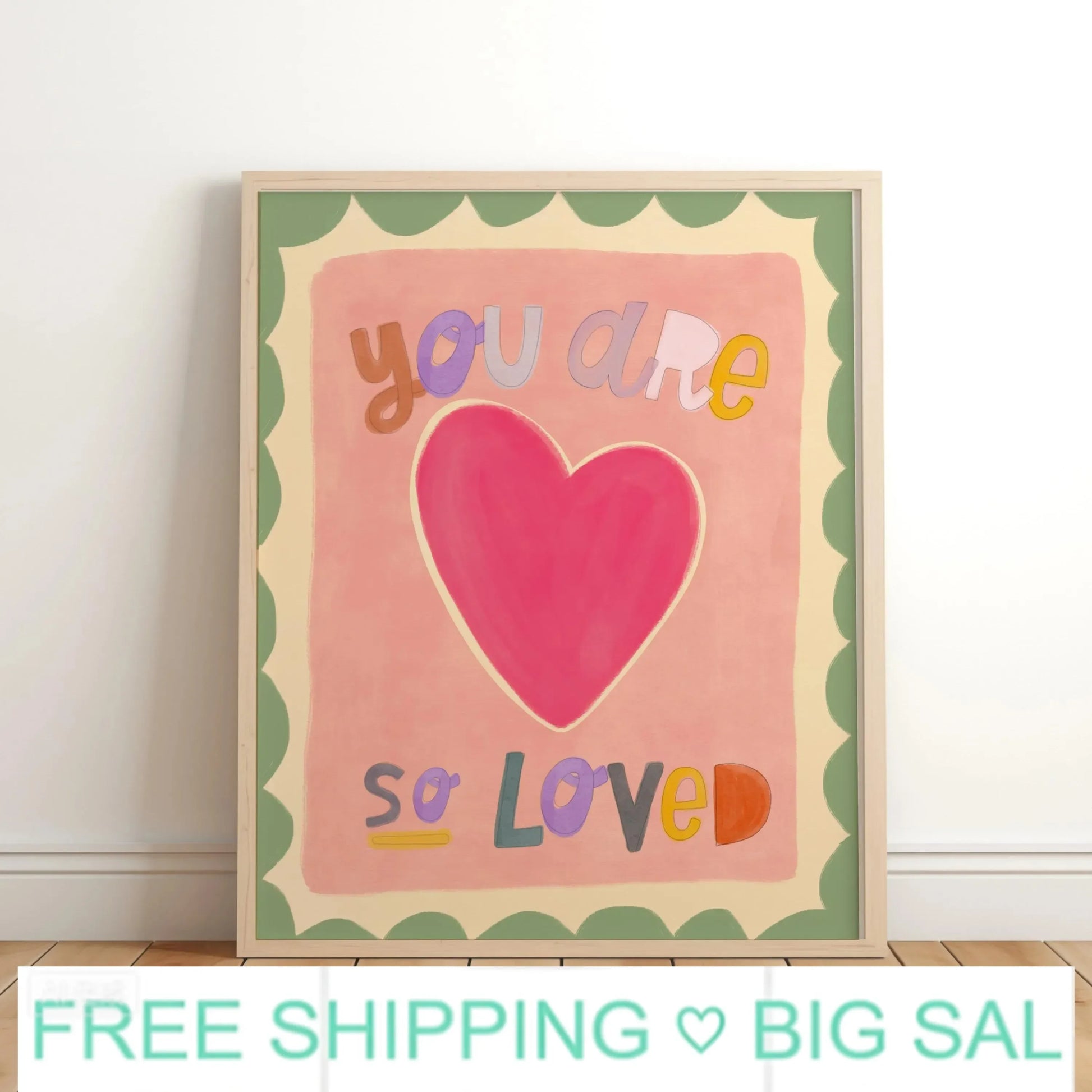 Unicorn Quote Canvas Wall Art | Nursery & Home Decor Print Canvas Wall Art Peaceful Pleasures Health and Wellness