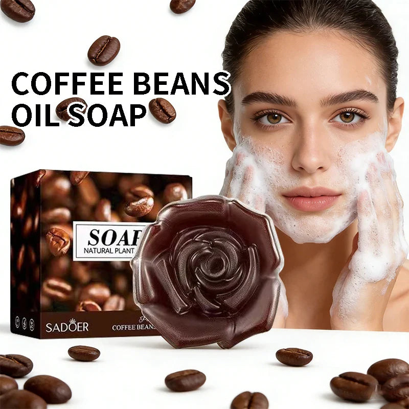 Coffee Bean Essential Oil Soap – Hand & Body Bar | Men & Women