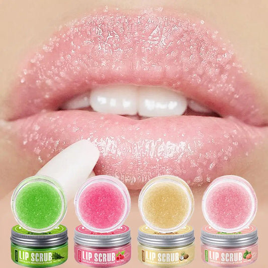 Fruit Flavor Lip Scrub – Exfoliating & Moisturizing Lip Care Lip Scrub Oasis Select
