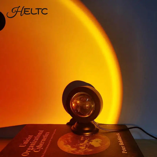 LED USB Sunset Lamp Projector | Portable Mood Night Light Mood Light Projector Peaceful Pleasures Health and Wellness Default Title