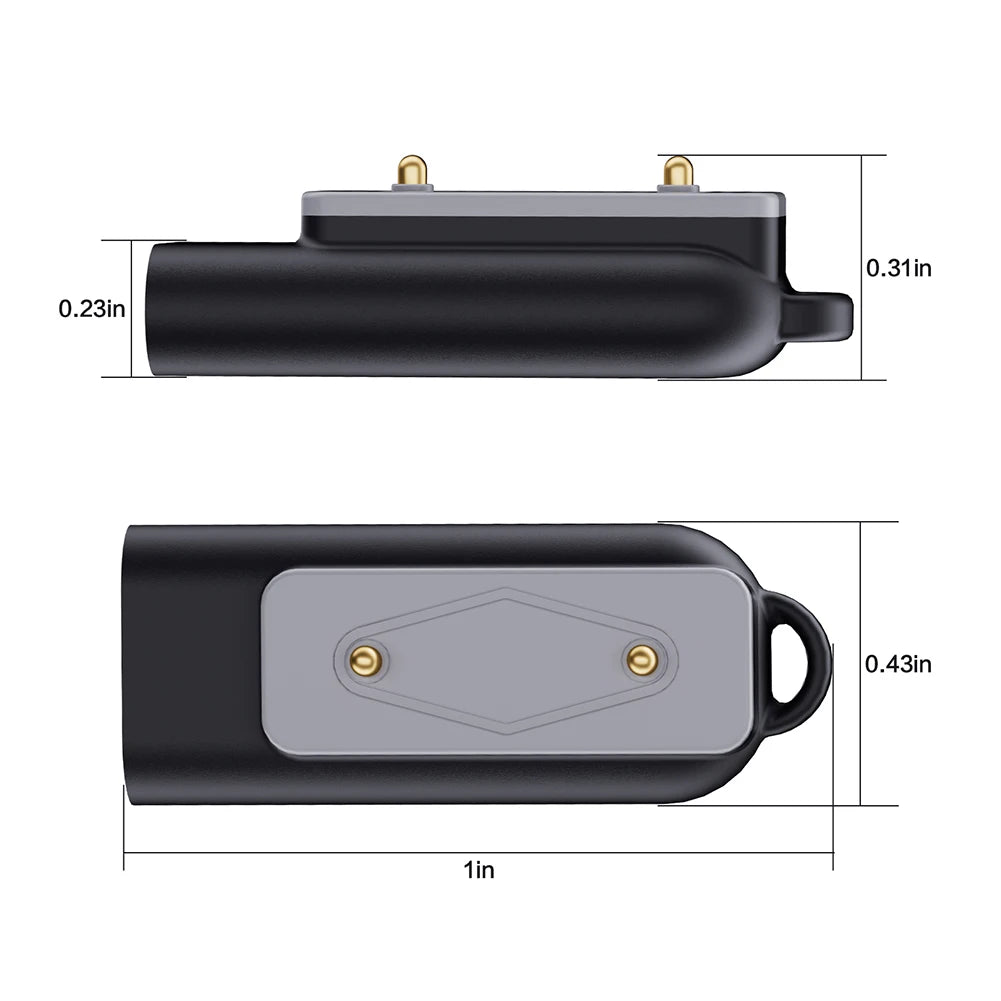 Watch Charger USB C Adapter Type C Charger Adapter Charging Cable Converter for Samsung Galaxy Fit 3/Huawei Watch Fit 3 2 Peaceful Pleasures Health and Wellness