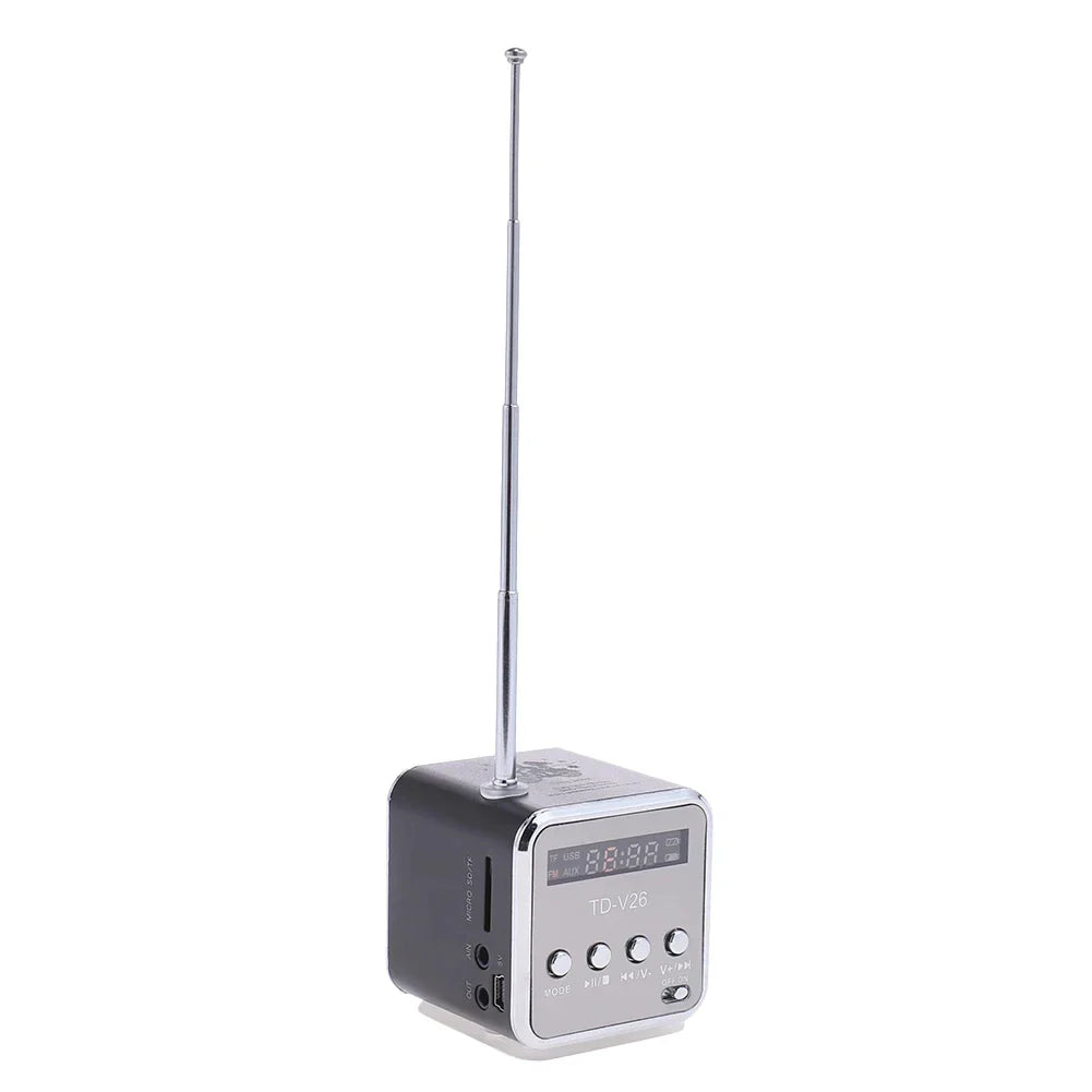 AyeBeau Mini Bluetooth 5.0 Speaker – FM Radio & MP3 Player