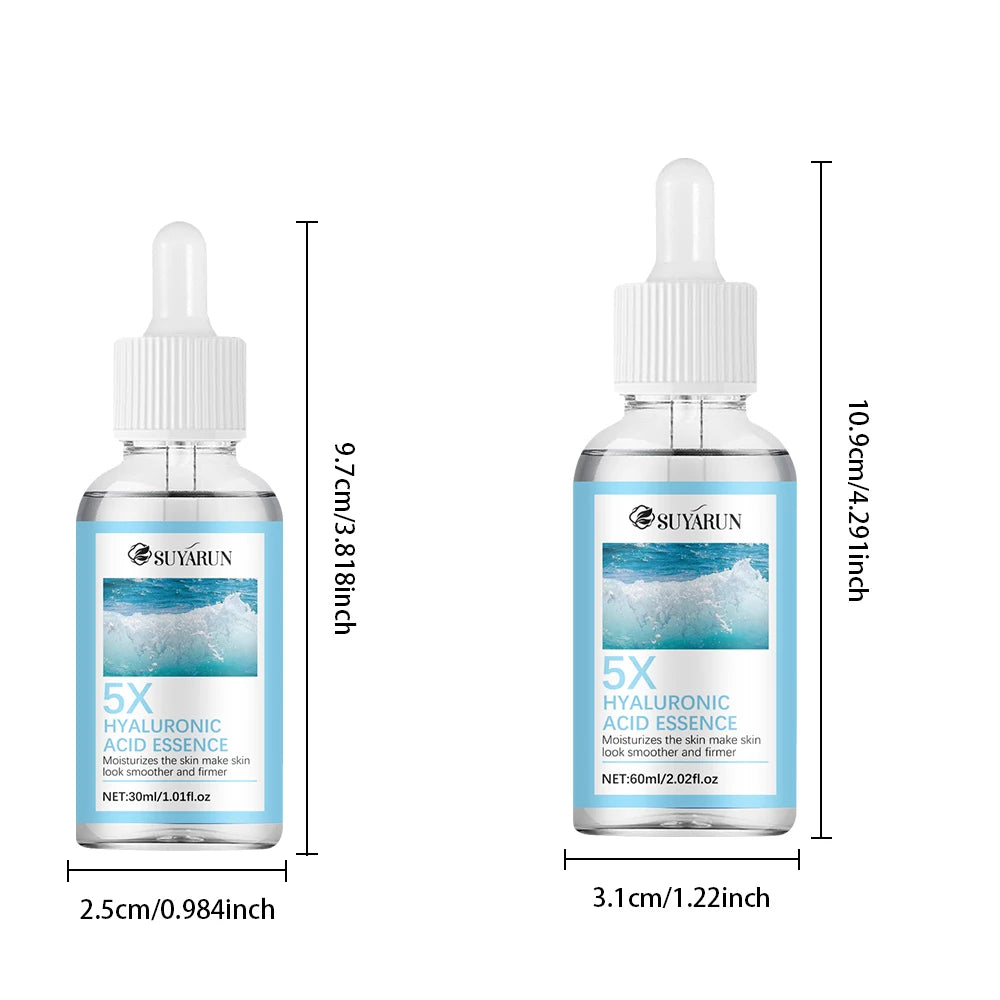 SUYARUN Hyaluronic Acid Face Serum for Women/Men, Hydrating Anti-Aging Moisturizer, Fast-Absorbing Deep Hydration, All Skin Type Peaceful Pleasures Health and Wellness