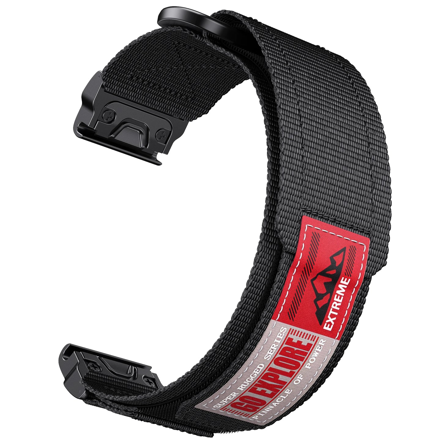 22mm 26mm QuickFit Nylon Watch Band for Garmin Fenix 7 6 5X