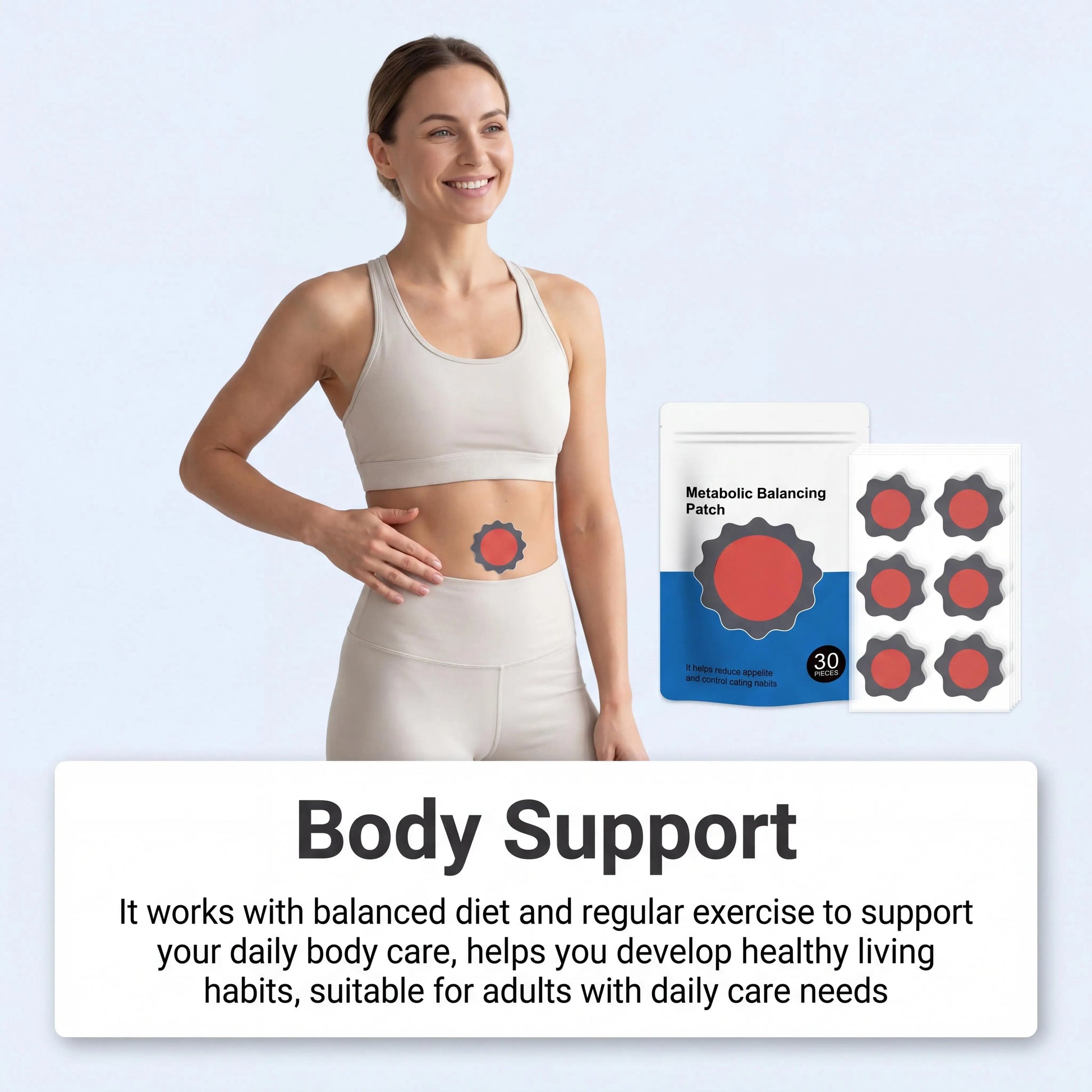 30 Day Wellness Program patch efficent shaping Body Contour Daily Care Portable Balance Metabolism patches Body Wellness support Peaceful Pleasures Health and Wellness
