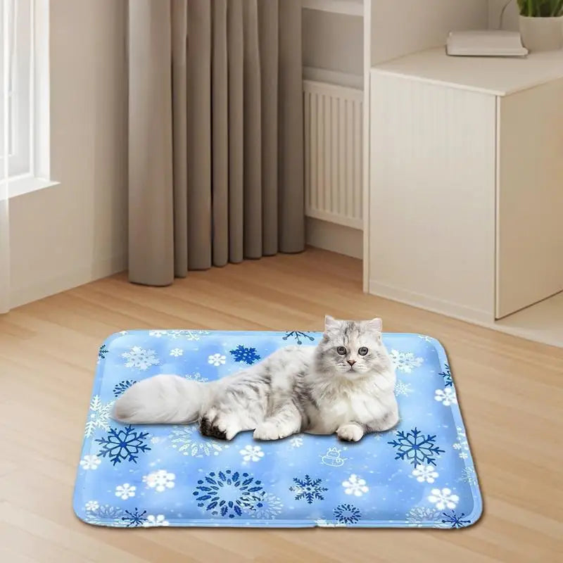 Dog Cooling Mat Summer Pet Cold Bed Extra Large For Small Big Dogs Pet Accessories Cat Durable Blanket Sofa Cat Ice Pad Blanket Peaceful Pleasures Health and Wellness