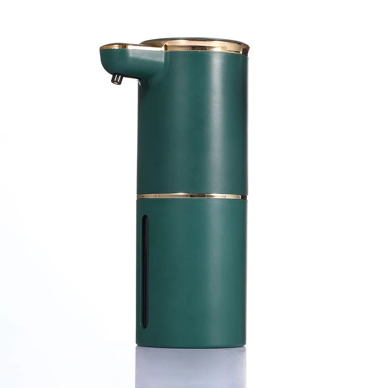 Touchless Foam Soap Dispenser Wall-Mounted Auto Sensor 300ml Foam Soap Dispenser Peaceful Pleasures Health and Wellness green