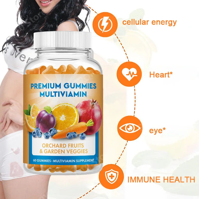Daily Multivitamin Gummies 60ct | Fruits & Veggies Blend