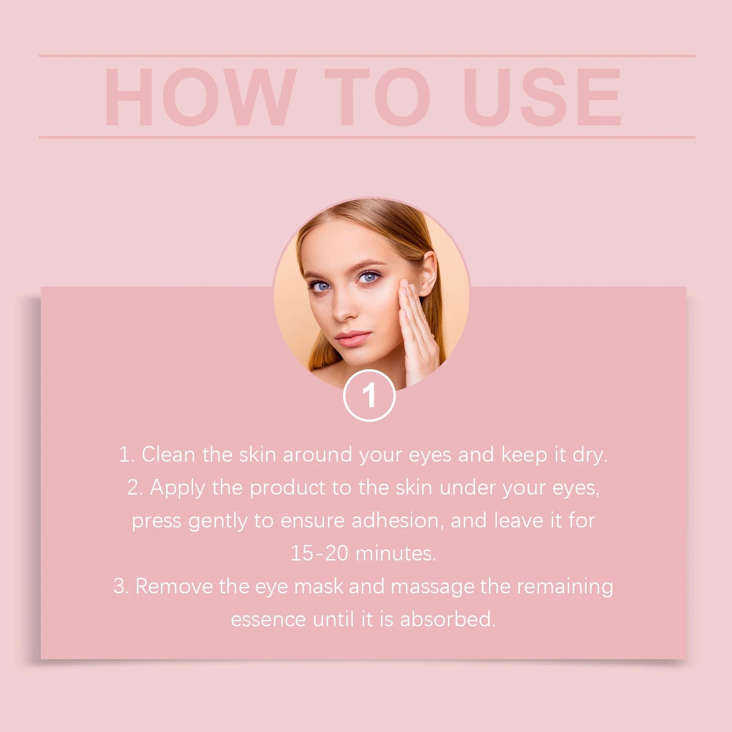 Hyaluronic Acid Eye Mask for Dark Circles and Puffiness Peaceful Pleasures Health and Wellness