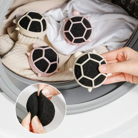 Laundry Lint Catcher Ball Reusable Replaceable Sponge Filter Pet Hair Remover Anti‑Tangling WashingMachine Fabric Debris Trapper Peaceful Pleasures Health and Wellness