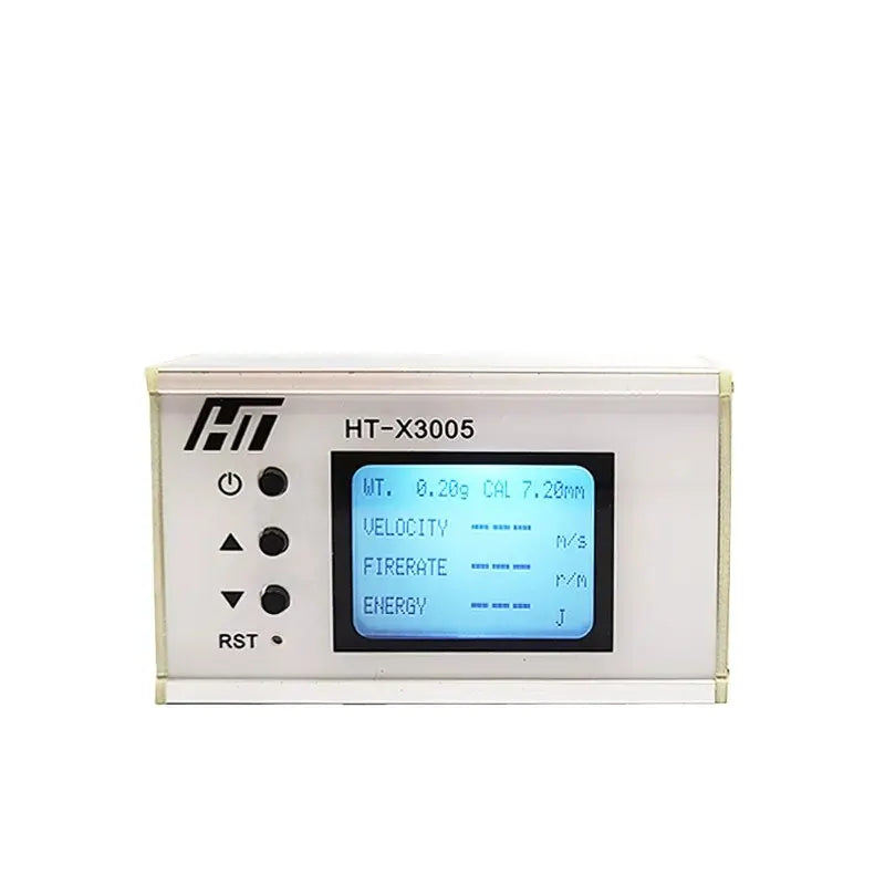 Shooting Speed Meter Ball Velocity Energy Measurement Shooting Chronograph Bullet Speed Tester with Backlight LCD Peaceful Pleasures Health and Wellness