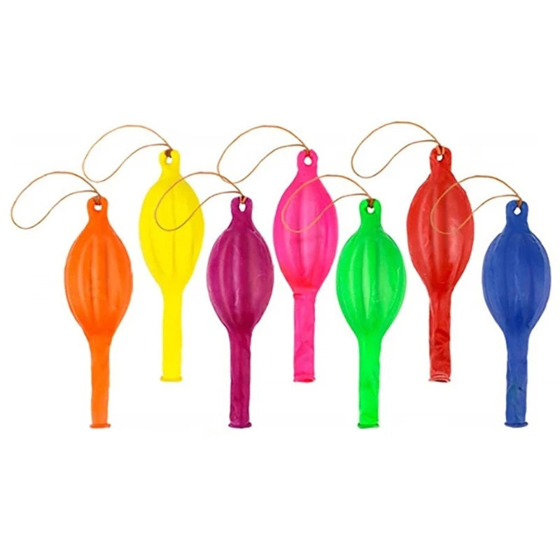 10/20/50pcs Punch Balloon with Rubber Bands Handle Punching Balloon Birthday Parties Favor For Kids, Parties Peaceful Pleasures Health and Wellness