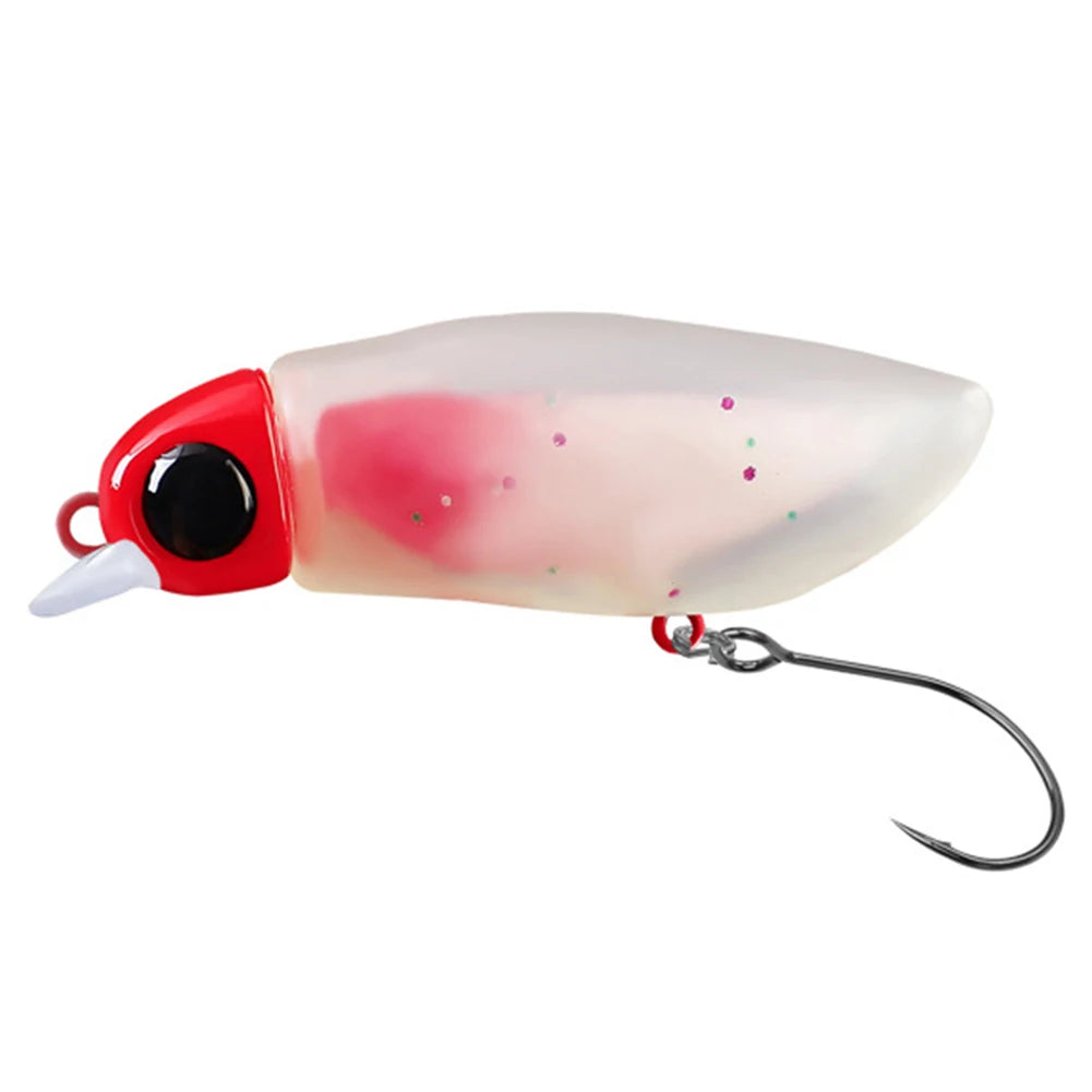 Insect Micro Soft Plastic Fishing Lure – Glow Bait for Trout & Perch Peaceful Pleasures Health and Wellness Red france