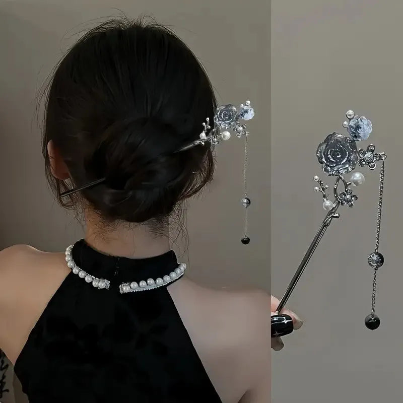 6-Piece Alloy Butterfly Hairpin Set – Retro Style Peaceful Pleasures Health and Wellness