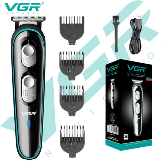 VGR 055 Electric Hair Clipper Household Convenient Electric Push Cutting Oil Head Carving Stainless Steel Knife Head Hair Trimmi Peaceful Pleasures Health and Wellness