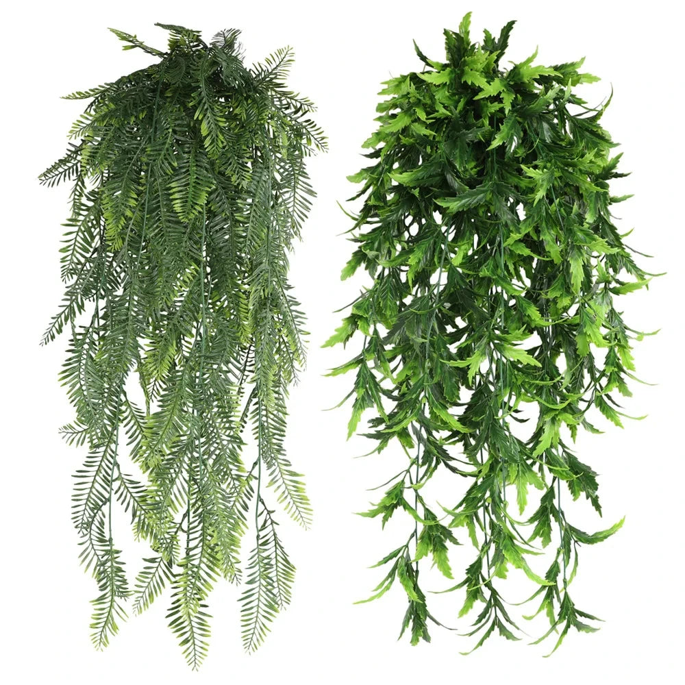 Persian Fern Artificial Hanging Vine – Wall & Balcony Decor