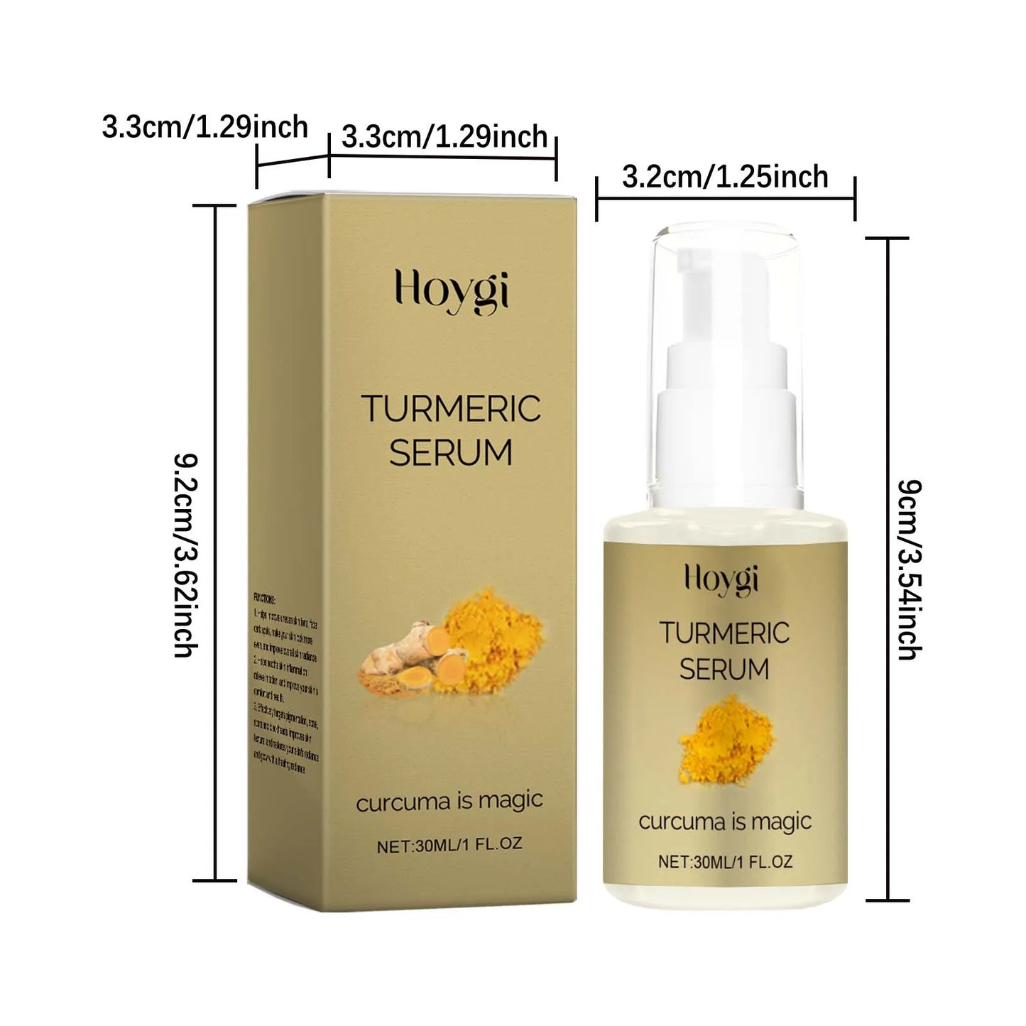 Turmeric Face Serum – Brighten & Fade Dark Spots | 30ml