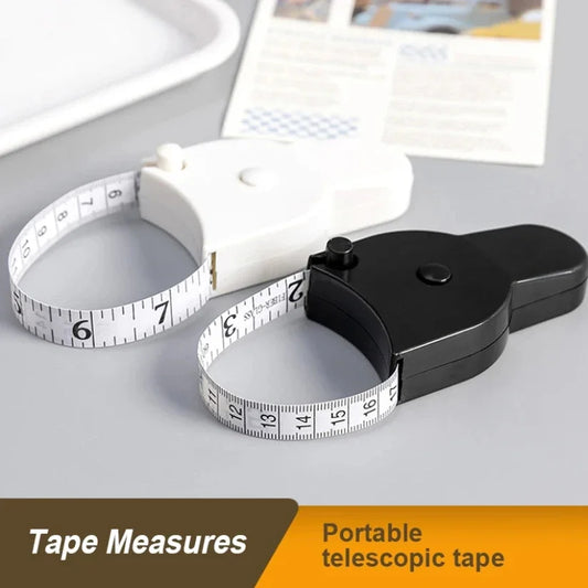 Retractable Body Tape Measure for Fitness & Waist Tracking Body Tape Measure Peaceful Pleasures Health and Wellness