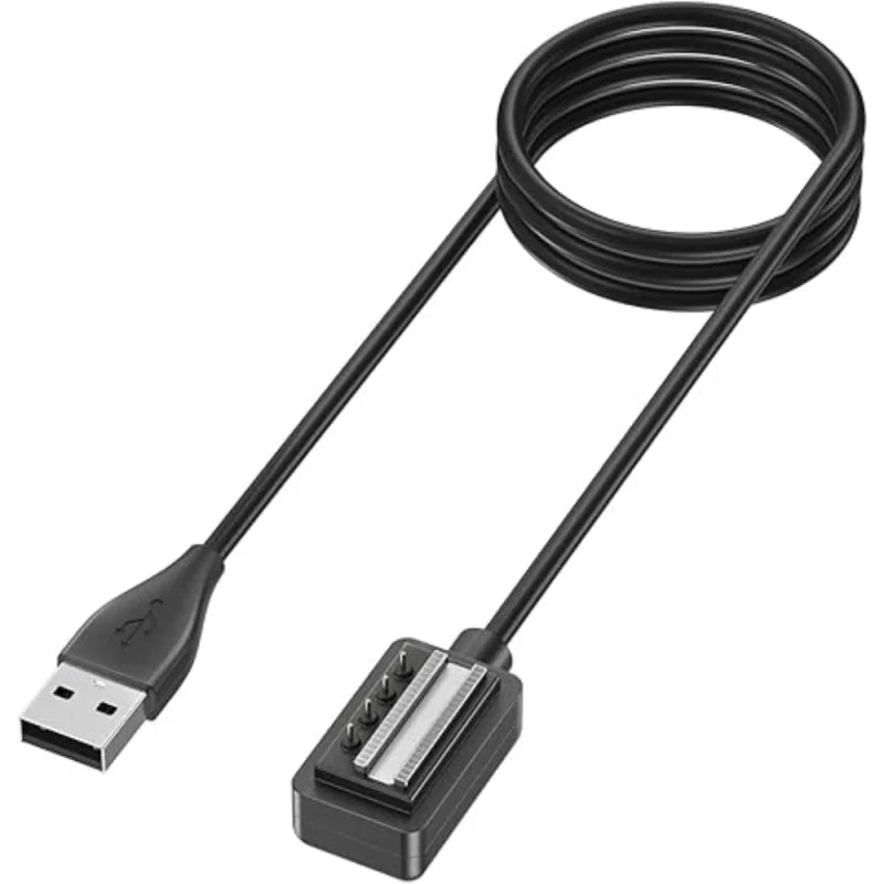 USB Charger Cable for Suunto 9, Baro & Spartan Series Peaceful Pleasures Health and Wellness black
