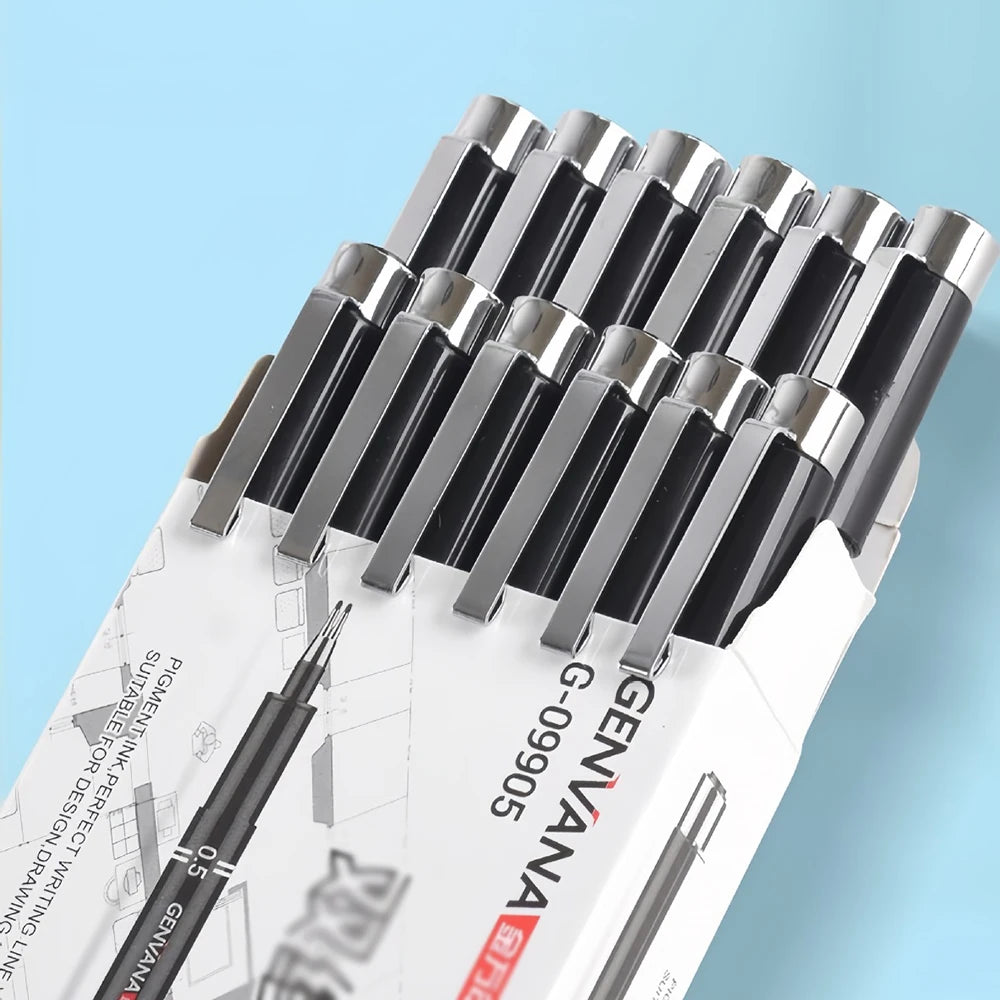 Double Line Pen Architect Exam Headed Needle Tube Drawing Tool Wall