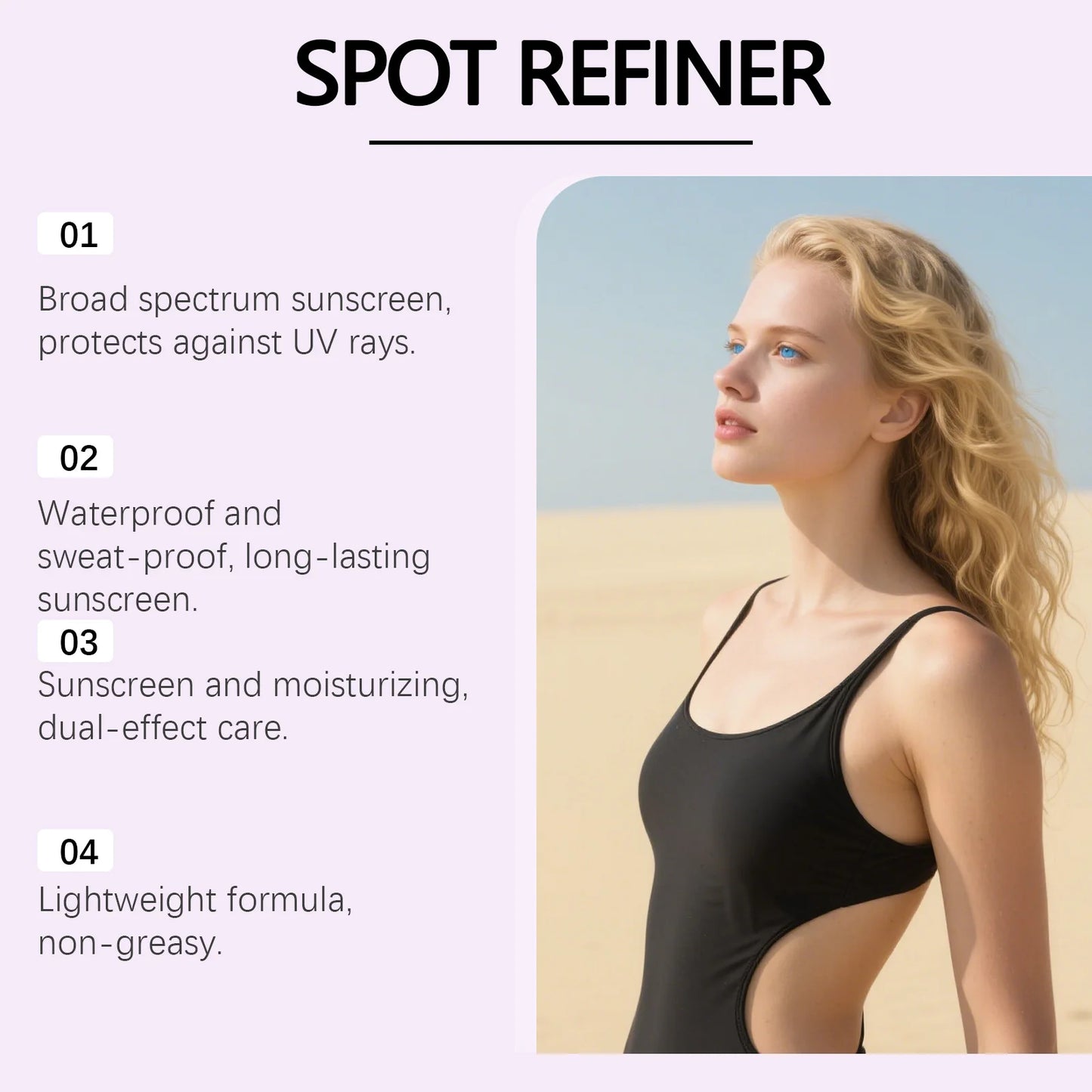 Dark Spot Corrector SPF Cream – Vitamin C, Niacinamide & Retinol