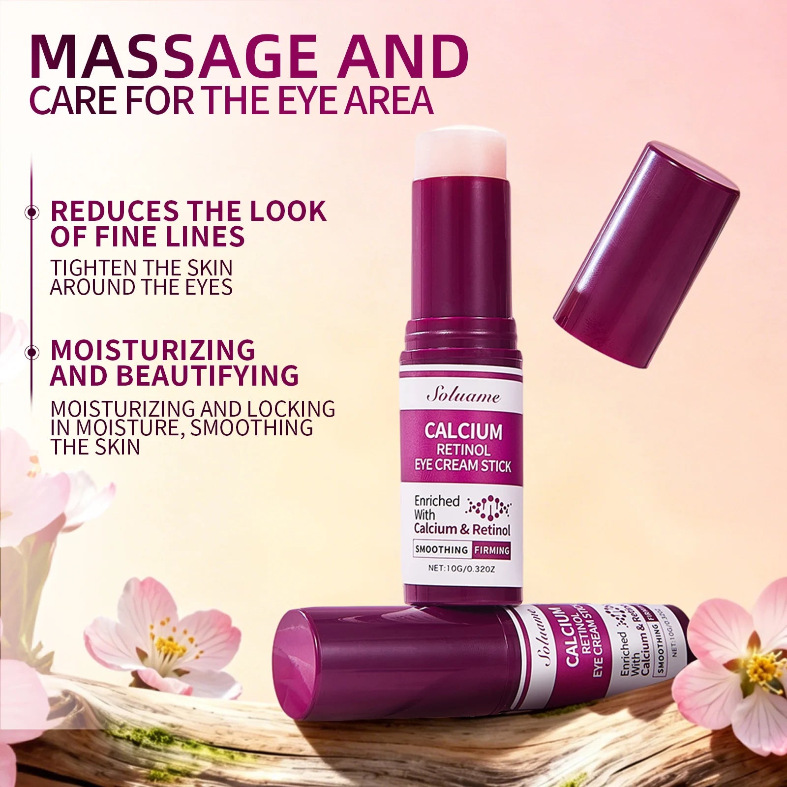 2 Pcs Calcium Retinol Multi Balm for Youthful Skin Peaceful Pleasures Health and Wellness