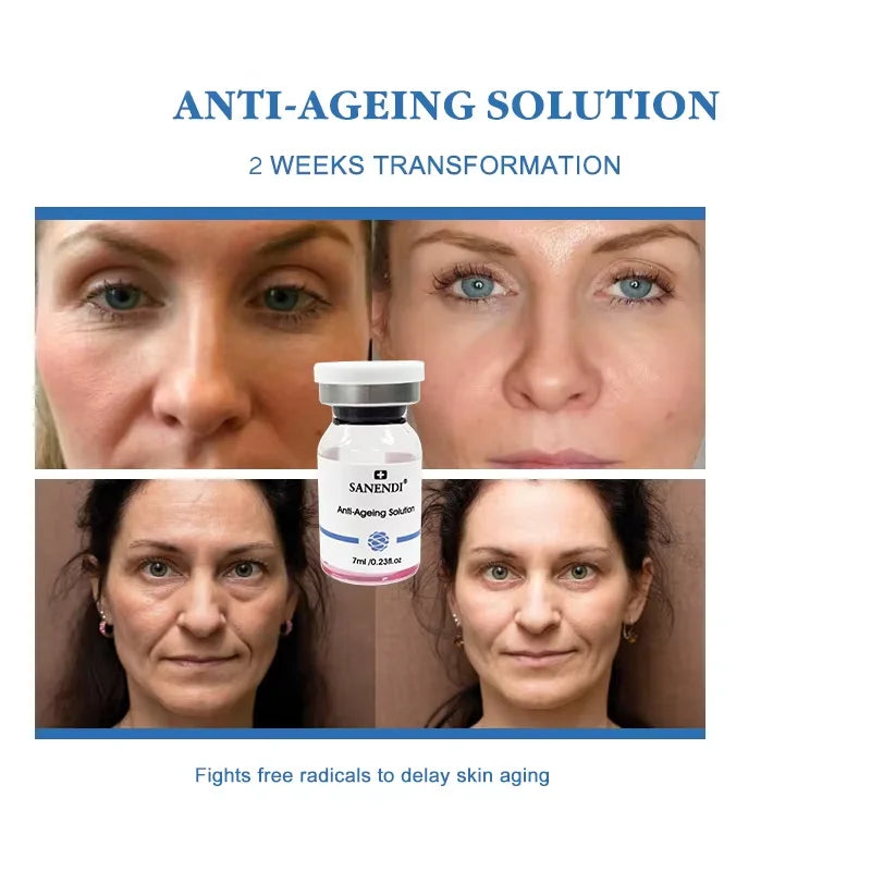 SANENDI Hyaluronic Acid MicroInfusion Stamp Face Serum Kit