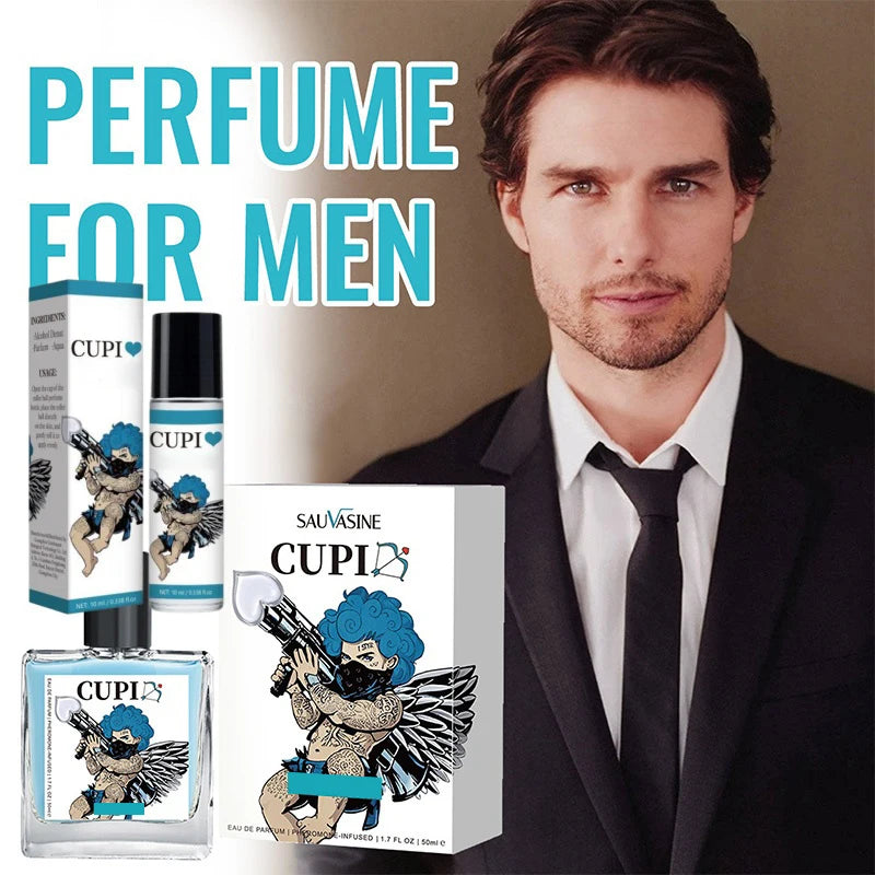 Cupid Series Men's Woody EDP Cologne Spray 50ml | Long-Lasting