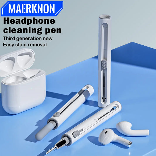 3-in-1 Earbud Cleaning Kit – Pen, Brush & Sponge | AirPods Earbud Cleaning Kit Oasis Select