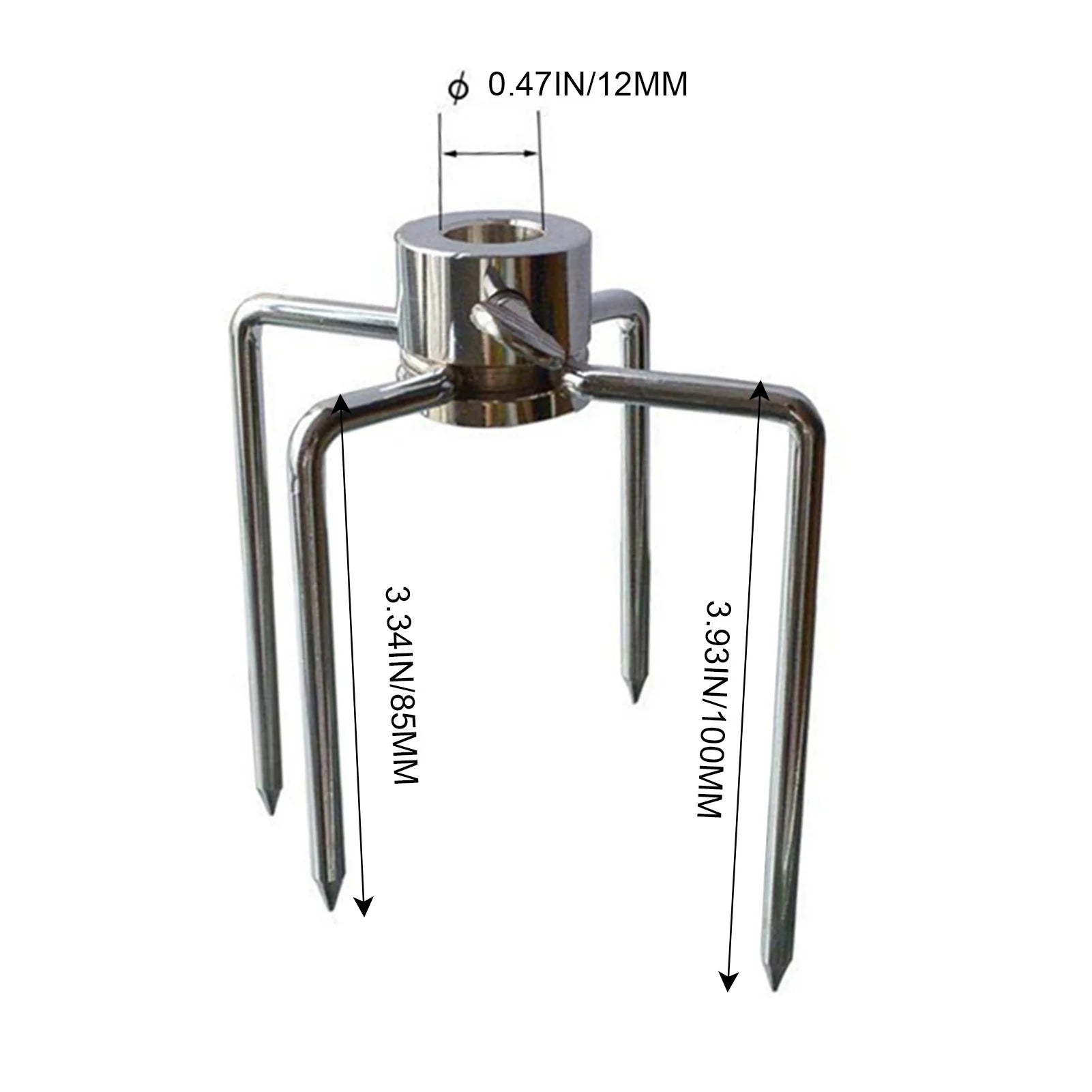 Stainless Steel Grill Rotisserie Forks Durable Food Grade Rotisserie Meat Forks for Indoor and Outdoor BBQ Party Peaceful Pleasures Health and Wellness