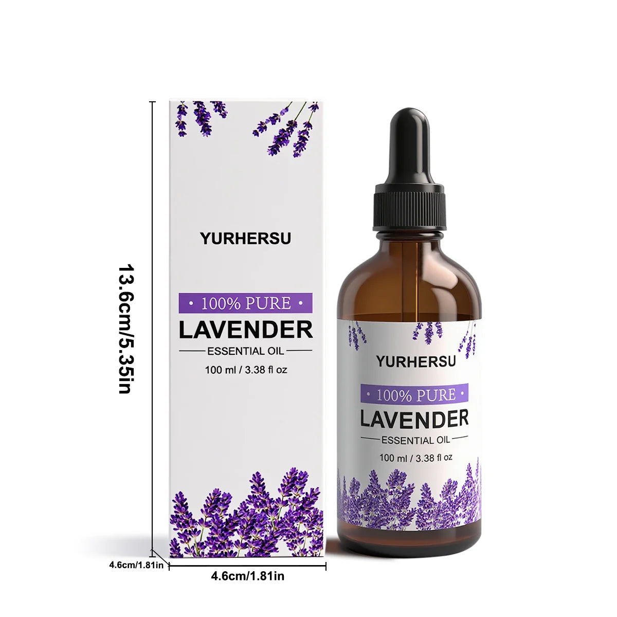 100% Pure Lavender Essential Oil – Aromatherapy & Skin Care