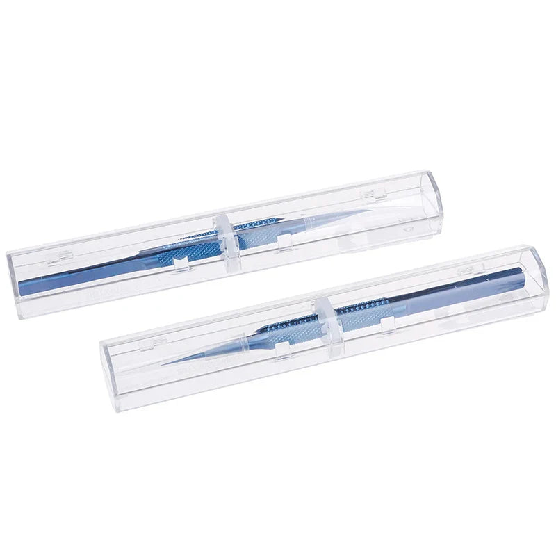 Titanium Alloy Precision Tweezers – 0.15mm Edge Anti-Magnetic