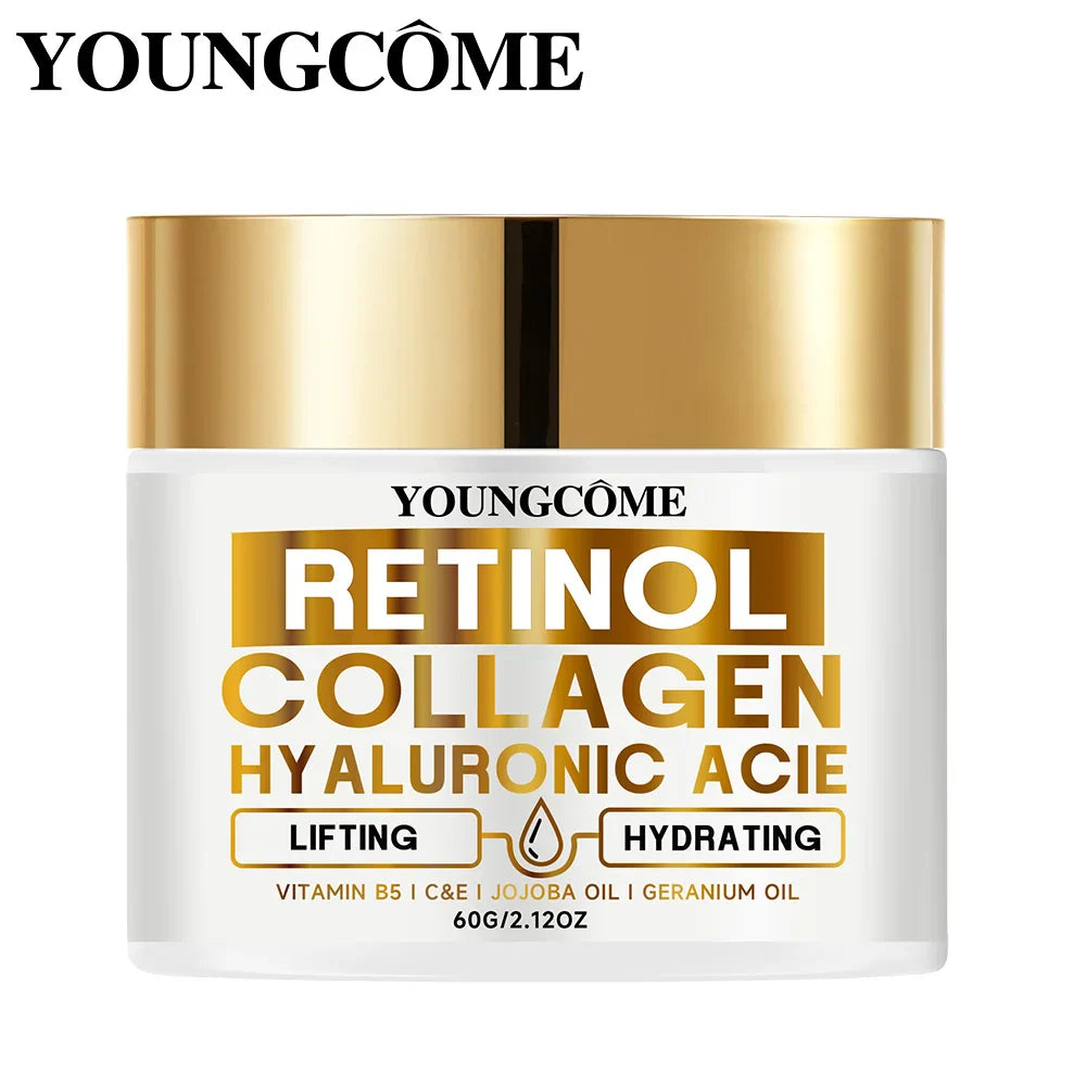 YOUNGCOME Retinol Face Cream – Collagen & Hyaluronic Acid
