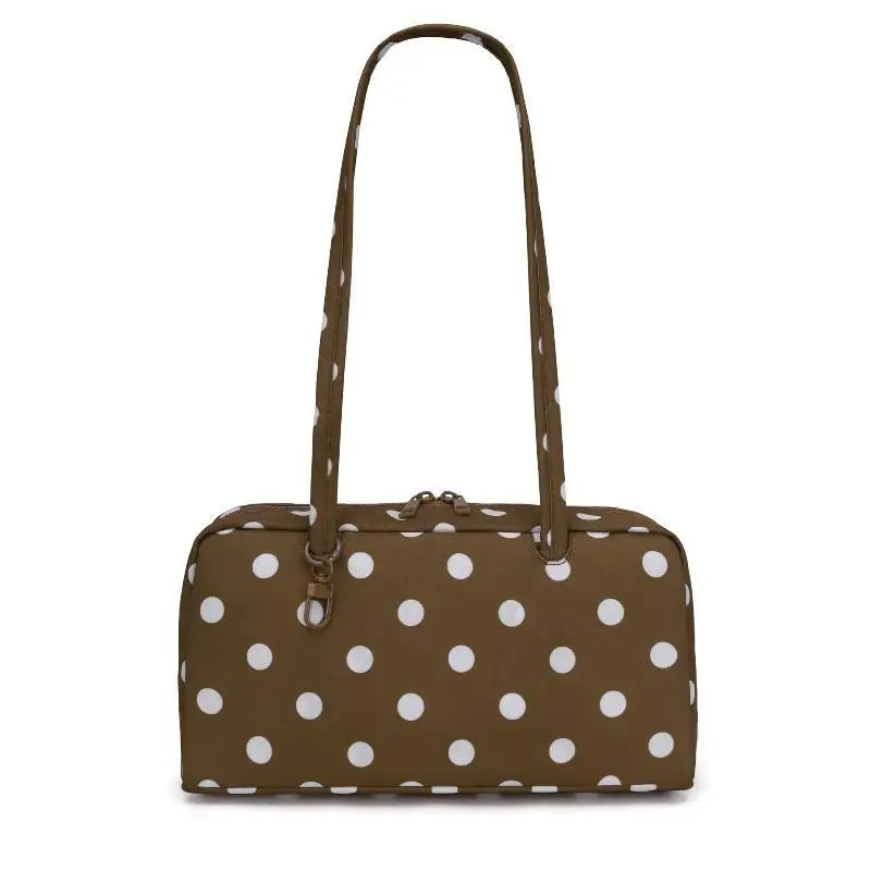 Minimalist Nylon Shoulder Tote Bag – Large Capacity for Women