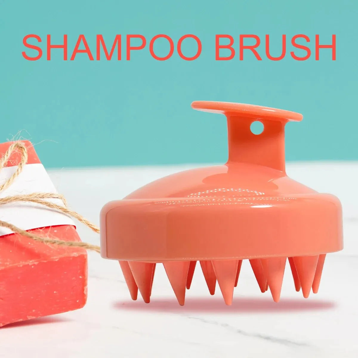 Silicone Scalp Massager Shampoo Brush – Hair & Body Spa
