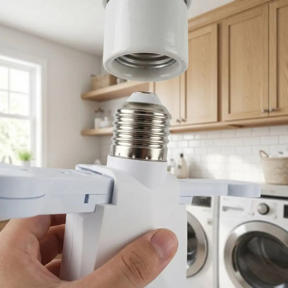 3-Speed Dimmable LED Ceiling Fan Light | Remote Control