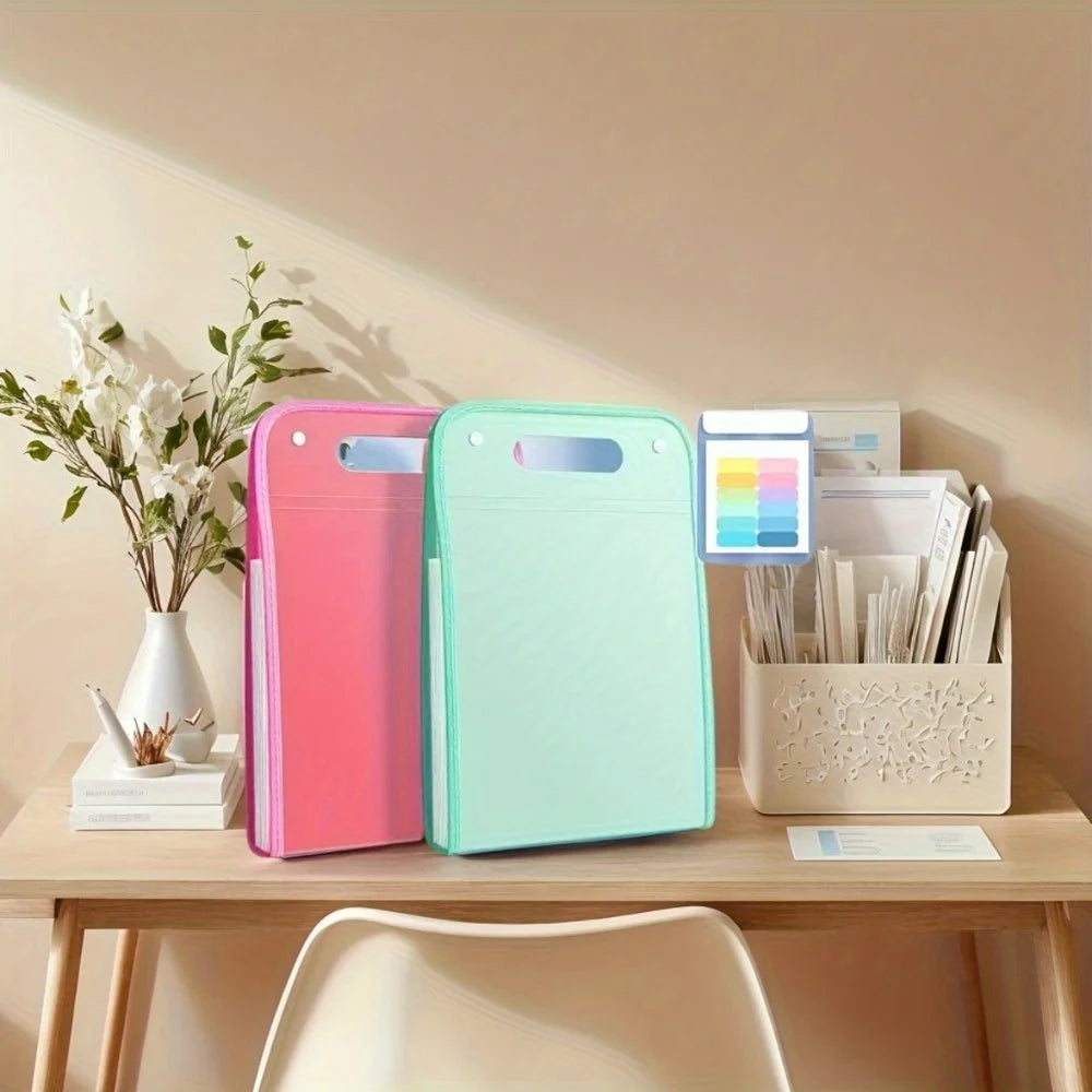 A4 Accordion File Folder | Multi-Pocket Expanding Organizer