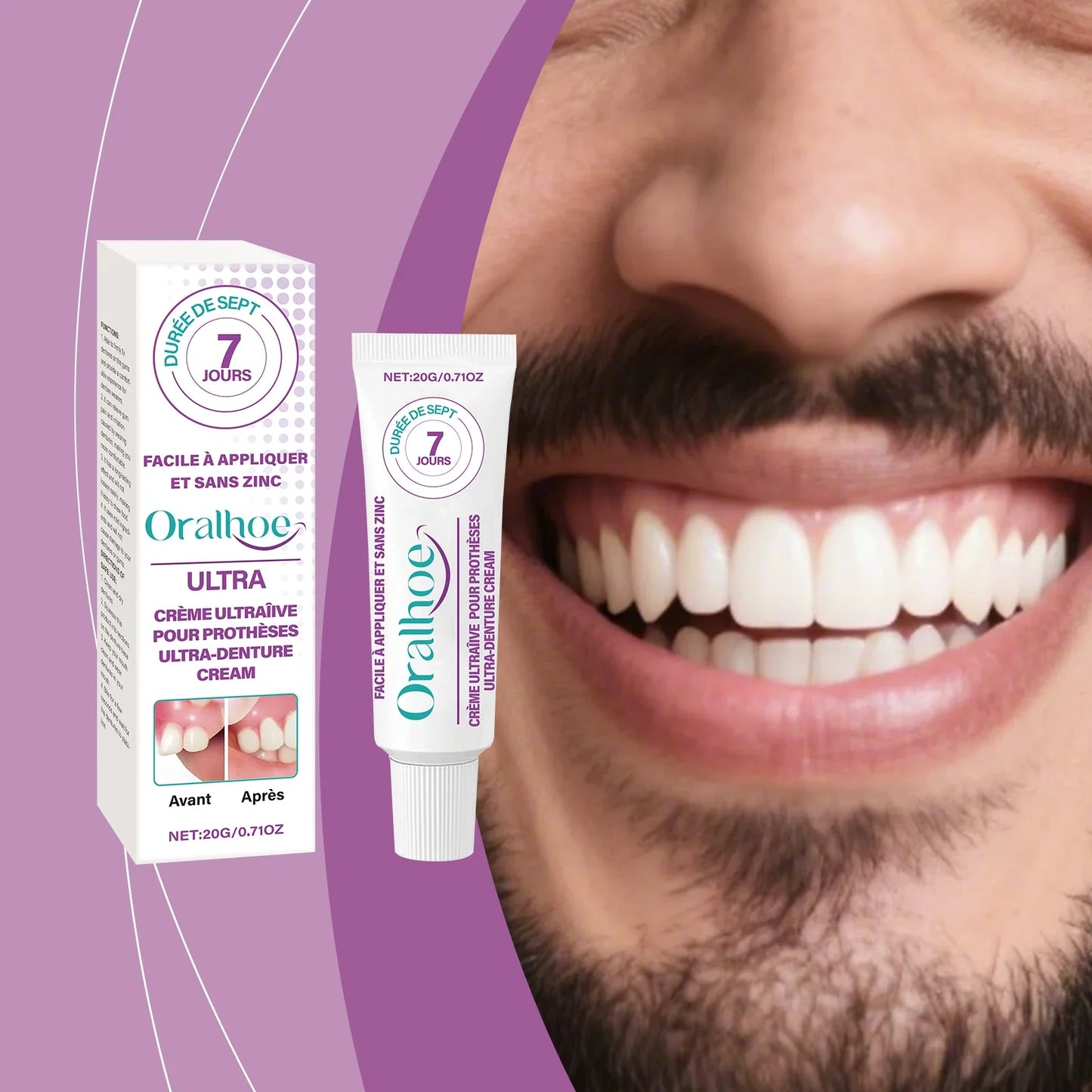 Denture Adhesive – All-Day Secure Hold & Comfort Fit