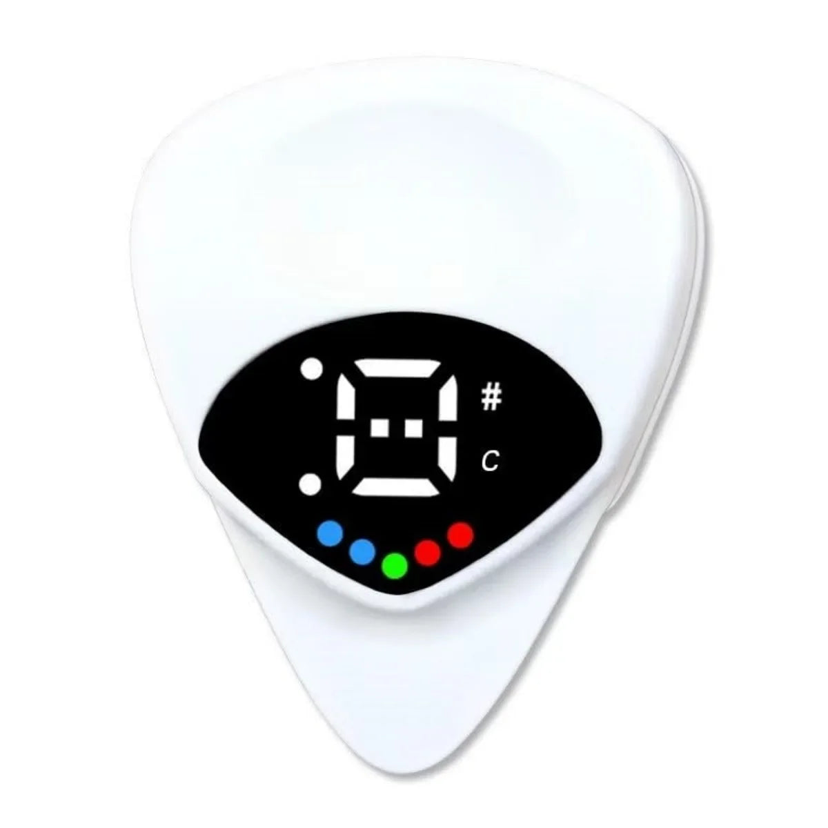 Guitar LED Screen Display Tuner Ukulele Two-in-one Pick Tuner Twelve-tone Equal Temperament Multi-functional Tuner Accessories Peaceful Pleasures Health and Wellness Pick Tuner